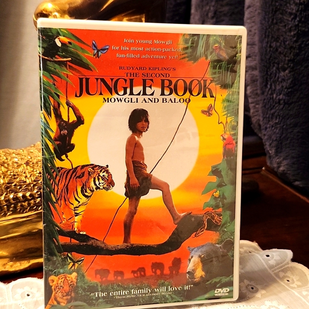 DVD MOVIE - The Second "Jungle Book" Mowgli and Baloo